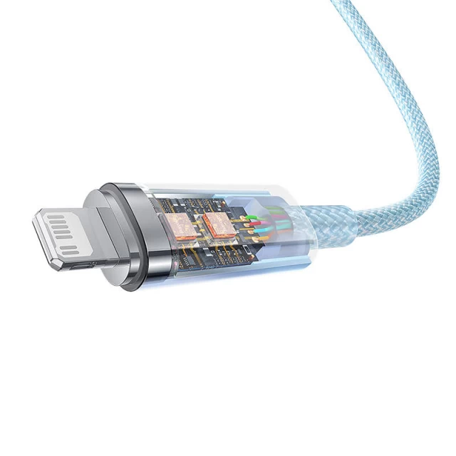 Кабель Baseus Explorer FC USB-C to Lightning 20W 2m Blue (CATS010303)