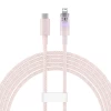 Кабель Baseus Explorer FC USB-C to Lightning 20W 2m Pink (CATS010304)