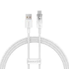 Кабель Baseus Explorer FC USB-A to USB-C 6A 1m White (CATS010402)