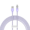 Кабель Baseus Explorer FC USB-A to USB-C 6A 2m Purple (CATS010505)