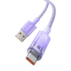 Кабель Baseus Explorer FC USB-A to USB-C 6A 2m Purple (CATS010505)