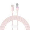 Кабель Baseus Explorer FC USB-A to USB-C 6A 2m Pink (CATS010504)