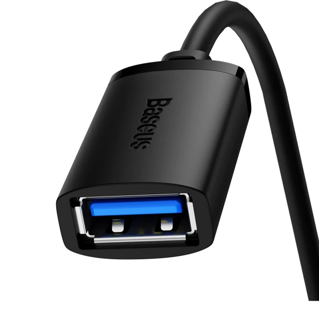 Адаптер Baseus AirJoy Series USB-A to USB-A 1m Black (B00631103111-00)