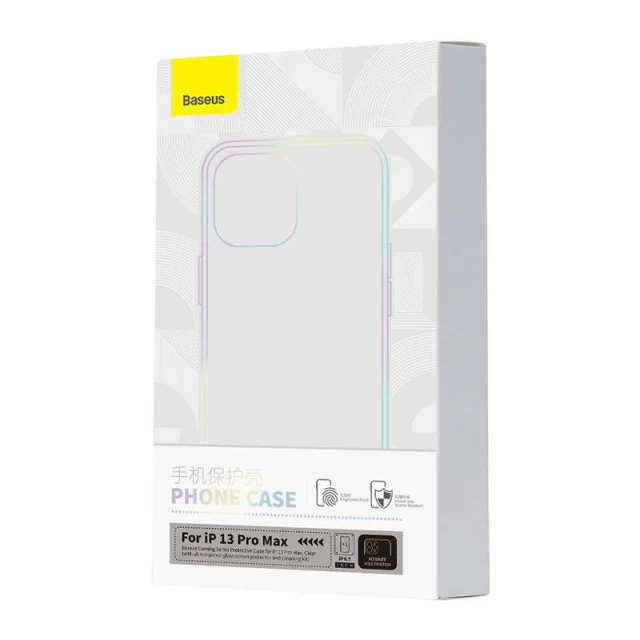 Чехол и защитное стекло Baseus Corning для iPhone 13 Pro Max (P60112201201-02)