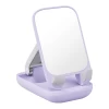 Подставка Baseus Seashell Series (with Mirror) Purple (B10551501511-00)