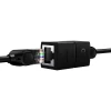 Мережевий з'єднувач кабелю Baseus AirJoy Series Ethernet RJ-45 Black (B00131100111-01)