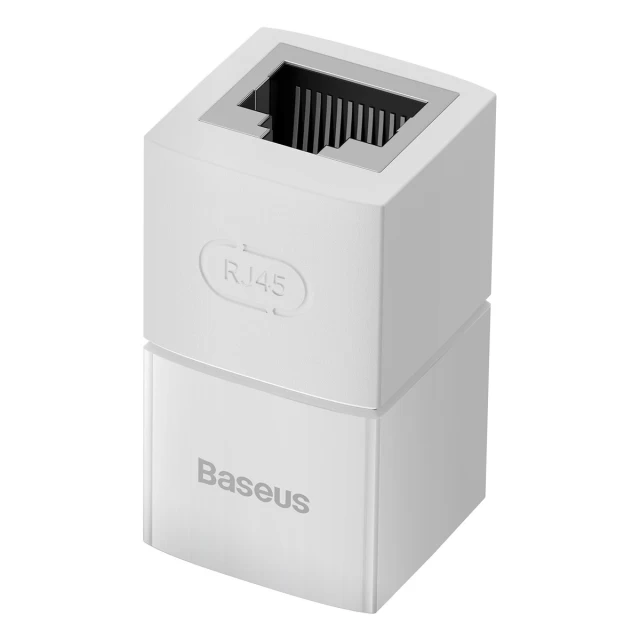 Мережевий з'єднувач кабелю Baseus AirJoy Series Ethernet RJ-45 (10 PCS) White (B00131100211-00)