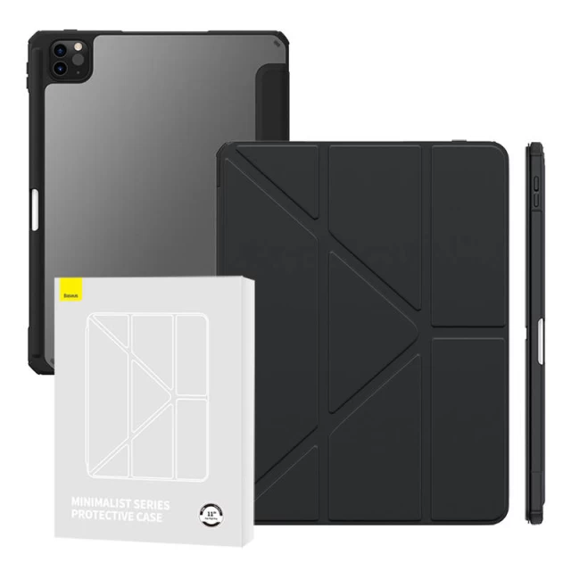 Чохол-книжка Baseus Minimalist для iPad Pro 11 (2022 | 2021 | 2020 | 2018) Black (P40112502111-01)