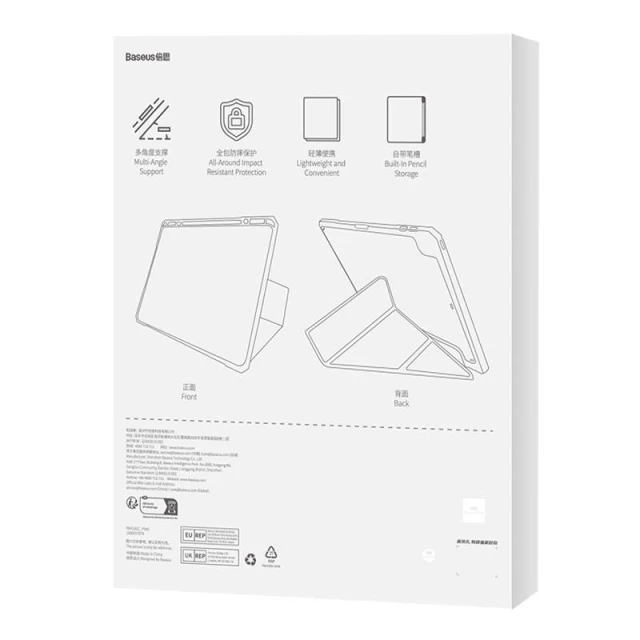 Чохол-книжка Baseus Minimalist для iPad Air 5 10.9 (2022) | Air 4 10.9 (2020) White (P40112502211-01)