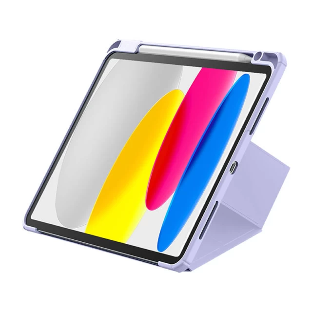 Чехол-книжка Baseus Minimalist для iPad 10.9 (2022) 10th Gen Purple (P40112502511-03)