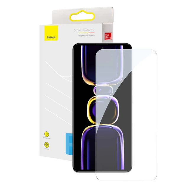 Защитное стекло Baseus Tempered Glass для Xiaomi Redmi K60 | K60 Pro (P60012059201-00)