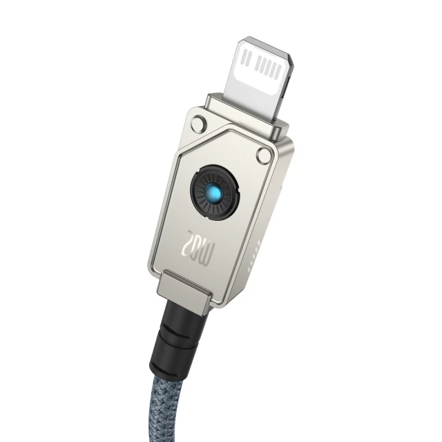 Кабель Baseus Unbreakable USB-C to Lightning 20W 480Mbps 2m White (P10355803221-01)
