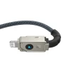 Кабель Baseus Unbreakable USB-C to Lightning 20W 480Mbps 1m White (P10355803221-00)
