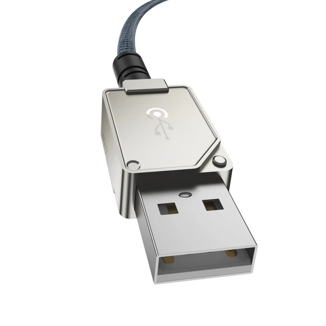 Кабель Baseus Unbreakable USB-A to Lightning 480Mbps 2m White (P10355802221-01)