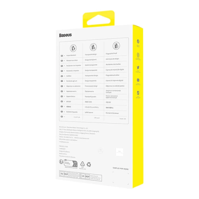 Чехол Baseus OS-Lucent для iPhone 14 Pro Clear (P60157203203-01)