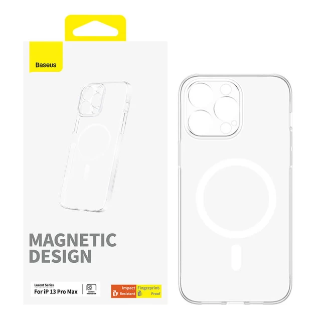 Чохол Baseus OS-Lucent для iPhone 13 Pro Max Clear with MagSafe (P60157202203-02)