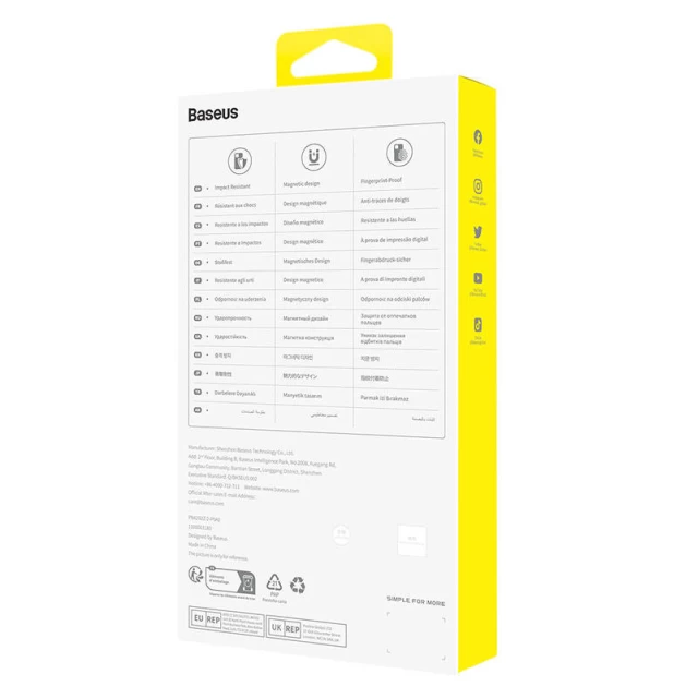 Чехол Baseus OS-Lucent для iPhone 13 Pro Clear with MagSafe (P60157202203-01)