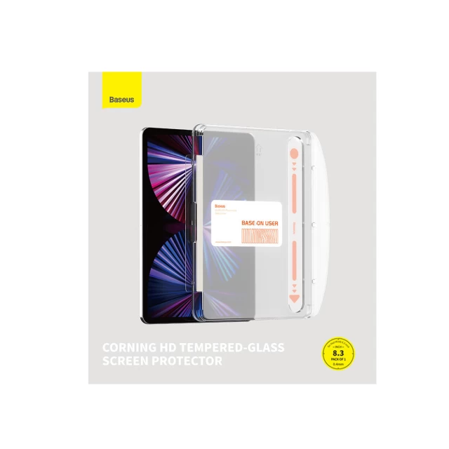 Защитное стекло Baseus Crystal для iPad mini 6 Transparent (P40012005201-00)