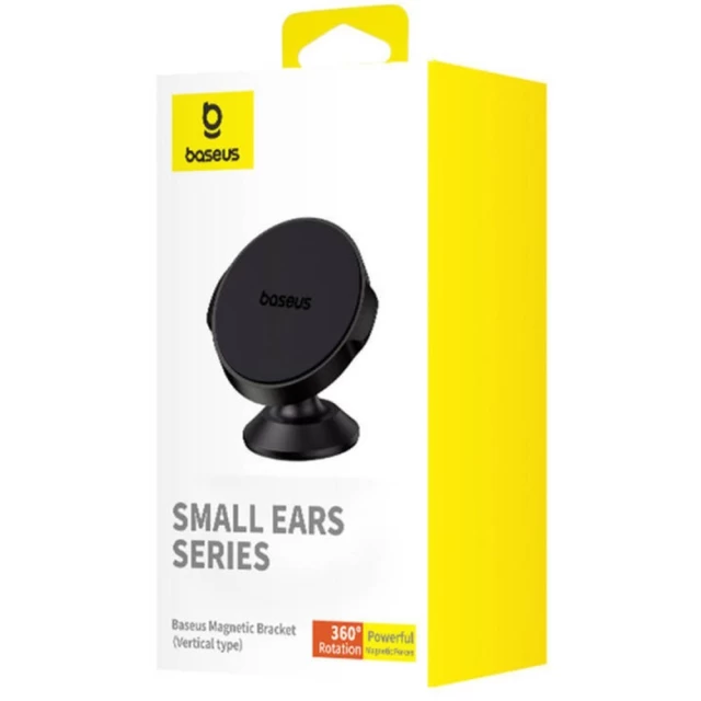 Автотримач Baseus Small Ears 360° Black (C40141403113-00)