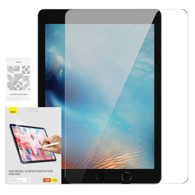 Захисна плівка Baseus Paperfeel для iPad mini 5 | 4 Clear (P40012302201-00)