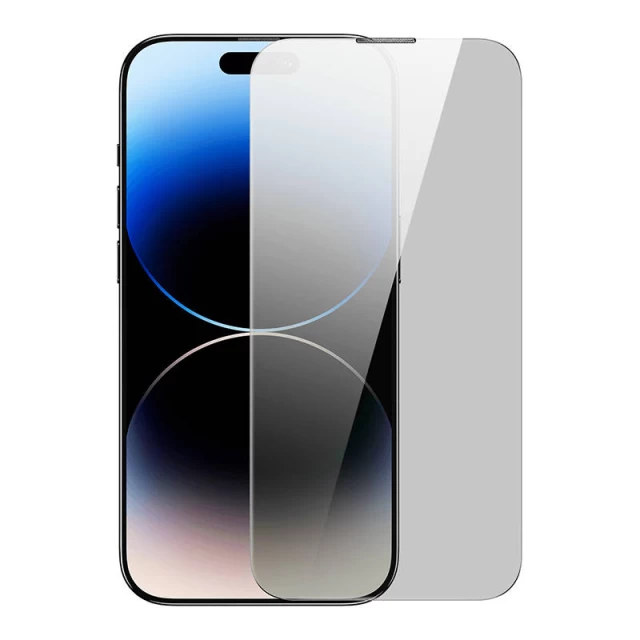Защитное стекло Baseus Crystal Series with Cleaning Kit/Installation Kit для iPhone 14 Pro Max (2 pack) (P60012018201-00)