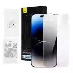 Защитное стекло Baseus Crystal Series with Cleaning Kit/Installation Kit для iPhone 14 Pro Max (2 pack) (P60012018201-00)