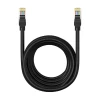 Мережевий кабель Baseus High Speed (Round) Ethernet RJ45 Cat.5 1000Mb/s 8m Black (B00133206111-06)