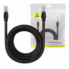 Сетевой кабель Baseus High Speed (Round) Ethernet RJ45 Cat.5 1000Mb/s 8m Black (B00133206111-06)
