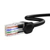 Сетевой кабель Baseus High Speed (Round) Ethernet RJ45 Cat.5 1000Mb/s 5m Black (B00133206111-05)