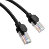 Мережевий кабель Baseus High Speed (Round) Ethernet RJ45 Cat.5 1000Mb/s 1m Black (B00133206111-01)