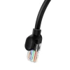Сетевой кабель Baseus High Speed (Round) Ethernet RJ45 Cat.5 1000Mb/s 10m Black (B00133206111-07)