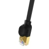 Мережевий кабель Baseus High Speed (Round) Ethernet RJ45 Cat.7 10 Gb 2m Black (B00133208111-03)