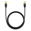 Мережевий кабель Baseus High Speed (Round) Ethernet RJ45 Cat.7 Gigabit 1m Black (B00133208111-01)