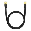 Мережевий кабель Baseus High Speed (Flat) Ethernet RJ45 Cat.7 1000Mb/s 3m Black (B00133207111-03)