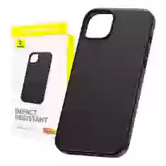 Чехол Baseus Fauxther для iPhone 15 Plus Black (P60157304113-02)