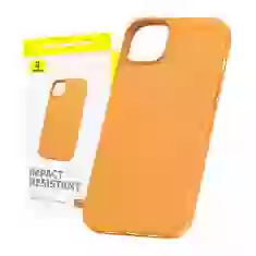 Чохол Baseus Fauxther для iPhone 15 Pro Orange (P60157304713-01)