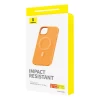 Чохол Baseus Fauxther для iPhone 15 Pro Orange with MagSafe (P60157305713-01)