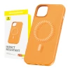 Чохол Baseus Fauxther для iPhone 15 Pro Max Orange with MagSafe (P60157305713-03)