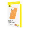 Чохол Baseus Fauxther для iPhone 15 Orange with MagSafe (P60157305713-00)