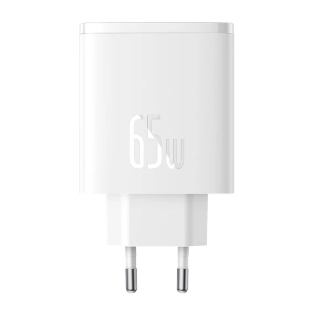 Сетевое зарядное устройство Baseus Cube Pro 65W 2xUSB-C | USB-A White (P10152301213-00)
