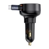 Автомобильное зарядное устройство Baseus Enjoyment Pro USB-C with USB-C Cable 60W Black (C00057802111-01)