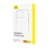 Чохол та захисне скло Baseus Clear Case для iPhone 15 (P60115400201-00)