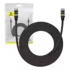 Мережевий кабель Baseus Braided Ethernet RJ45 Cat.7 10Gbps 3m Black (B0013320B111-04)