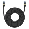 Мережевий кабель Baseus Braided Ethernet RJ45 Cat.7 10Gbps 8m Black (B0013320B111-06)