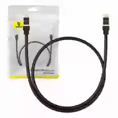 Мережевий кабель Baseus High Speed (Round) Ethernet RJ45 Cat.8 40Gbps 0.5m Black (B0013320A111-00)
