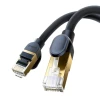Мережевий кабель Baseus High Speed (Round) Ethernet RJ45 Cat.8 40Gbps 10m Black (B0013320A111-07)
