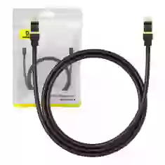 Мережевий кабель Baseus High Speed (Round) Ethernet RJ45 Cat.8 40Gbps 1m Black (B0013320A111-01)