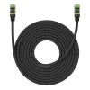 Сетевой кабель Baseus Braided Ethernet RJ45 Cat.8 40Gbps 10m Black (B0013320C111-07)