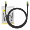 Сетевой кабель Baseus Braided Ethernet RJ45 Cat.8 40Gbps 1m Black (B0013320C111-01)