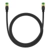 Сетевой кабель Baseus Braided Ethernet RJ45 Cat.8 40Gbps 1m Black (B0013320C111-01)